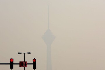 وضعیت قرمز ۲۳ ایستگاه کیفیت هوای تهران