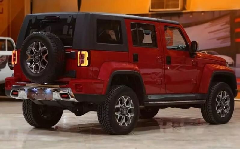 شباهت باورنکردنی شاسی بلند جدید بازار ایران به جیپ رانگلر/ عکس