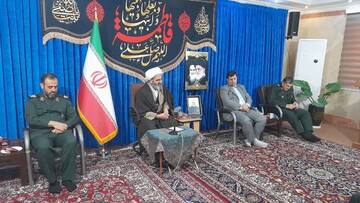 دیدار سردار حزنی با نماینده ولی فقیه در استان سمنان 