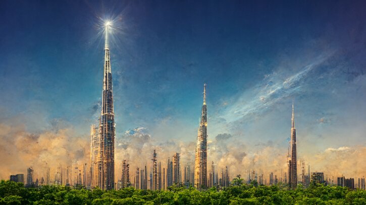 پیشبینی آیندهای ترسناک برای دُبی، لندن و دیگران / عکس