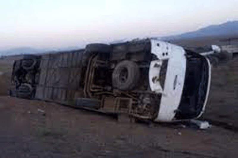 ببینید | جزییاتی از تصادف خونین و مرگبار دو اتوبوس در ترمینال فرودگاه امام خمینی