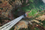 ببینید | قابی از فرشته: مرتفع‌ترین آبشار جهان در ونزوئلا