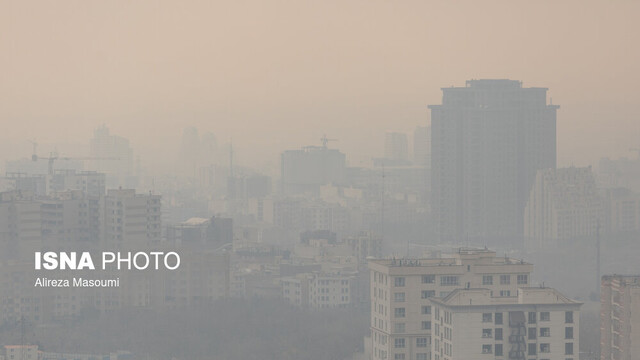 5783635 - ثبت اولین روز آلوده هوای پایتخت با آلاینده دی‌اکسید گوگرد