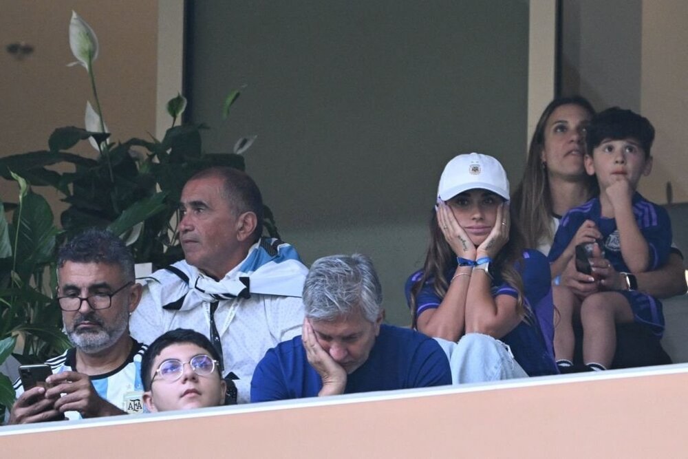 استرس همسر مسی پیش از فینال جام جهانی