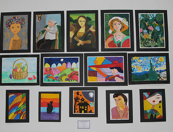 نقاشی یک رویای بی پایان است و وارد دنیای زیبای خیال پردازی و سکوت و آرامش می شوید