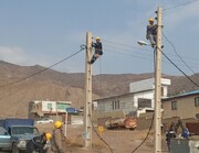 شبکه برق ۲۱۵ روستا در آذربایجان‌غربی بهسازی شد