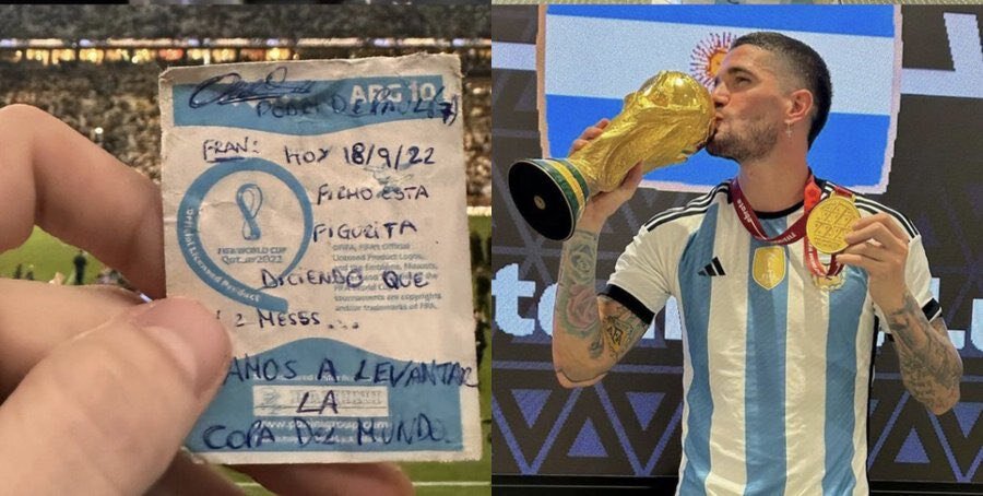 عکس| پیش بینی جالب از قهرمانی آرژانتین در قطر 2022