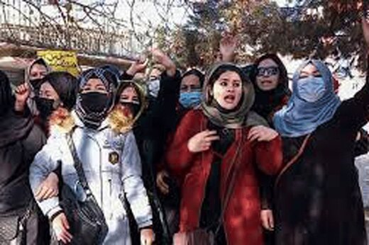 ببینید | اعتراض زنان در کابل به سیاست‌های جدید طالبان