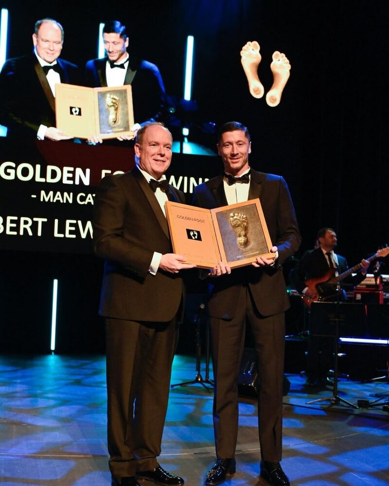 عکس | جایزه پای طلایی به لوا رسید