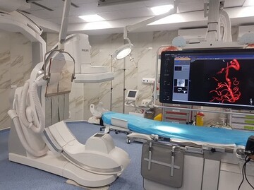 بهره‌برداری از نخستین دستگاه آنژیوگرافی مغزی در ایران 