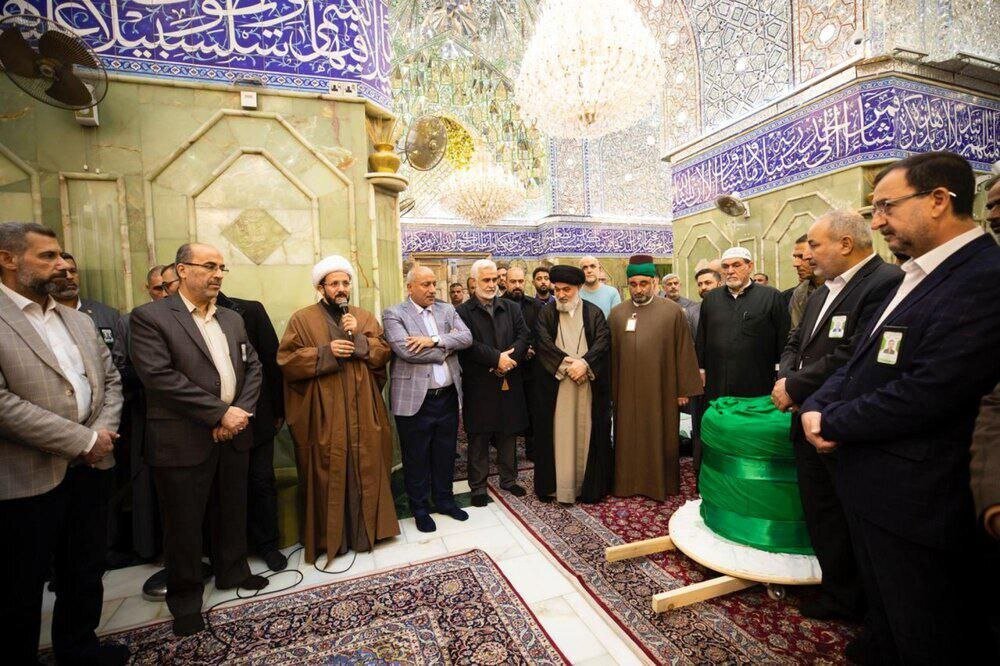 بُرده یا جامه ضریح مطهر حضرت عباس (ع)