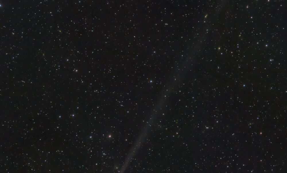 عکس | شکار دنبالهداری با گیسوی سبز در آسمان نیمکره شمالی