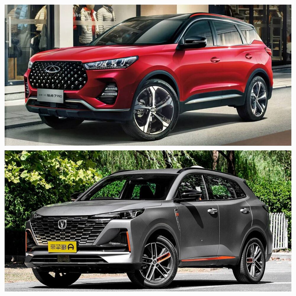 نبرد جذاب ۲ کراساوور چینی در ایران /  عکس