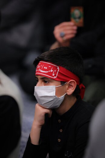 برگزاری دومین شب مراسم عزاداری فاطمیه در محضر رهبر انقلاب