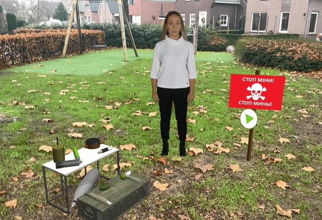 واقعیت مجازی کودکان اوکراینی را با مین آشنا میکند