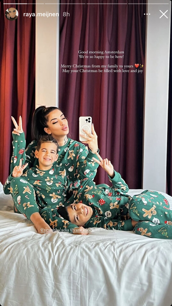 عکس | تصویر کریسمسی خانواده لوکادیا بدون او!