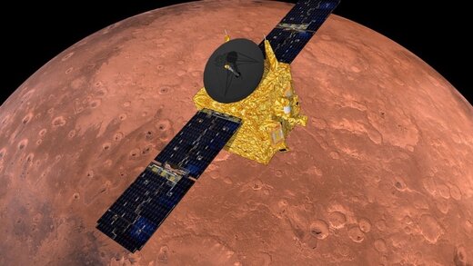 ببینید | تصاویر جدید از مریخ توسط کاوشگر