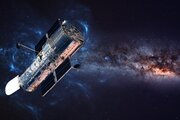 شکار استثنایی تلسکوپ هابل/ نمایی زیبا از یک گرداب کهکشانی/ عکس