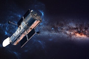 نمای درخشان کهکشان پس از انفجار ابرنواختر/ هابل شکار کرد/ عکس