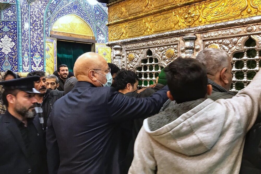 عکسهای متفاوت از قالیباف در قم