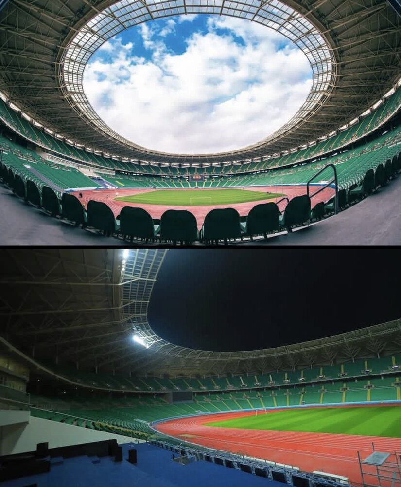 رونمایی از ورزشگاه لاکچری عراقیها