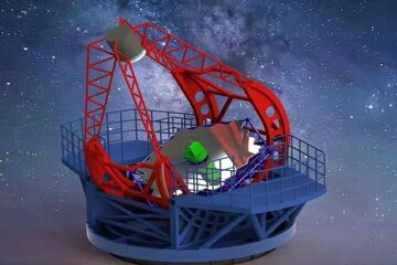 رونمایی از طرح بزرگترین تلسکوپ نوری آسیا در چین / عکس