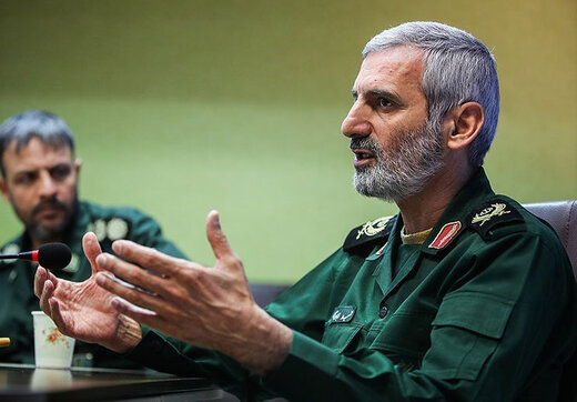 مشاور فرمانده کل سپاه: مسئولین درجه یک و سرداران بزرگی را دیدم، کم آوردند و مقابل نظام ایستادند / زمان مماشات، تمام شد