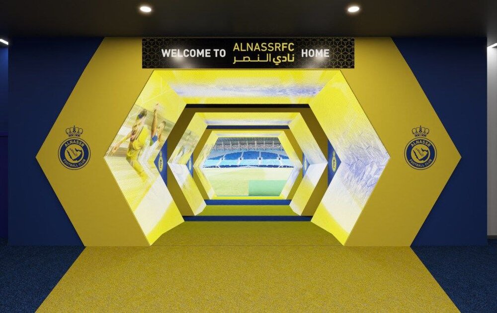 عکس | خانه ۲۵ هزار نفری و جذاب باشگاه النصر در شهر ریاض