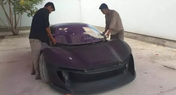 پشت ظاهر بوگاتی افغانستانی چه چیزی نهفته است / عکس