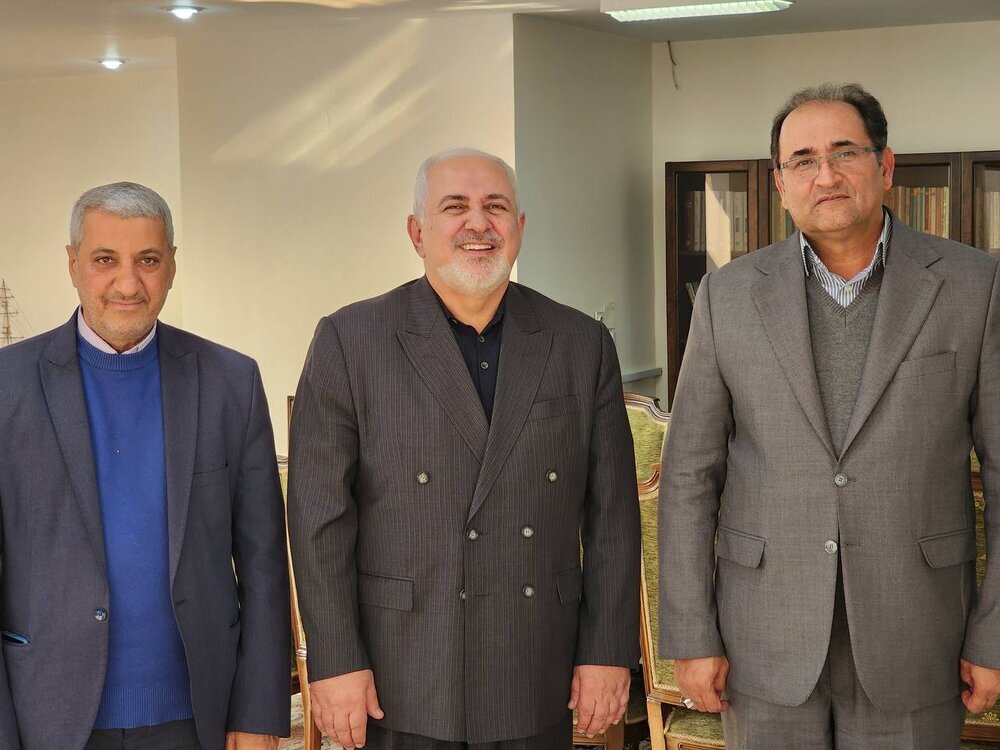 عضو کمیسیون سیاست خارجی مجلس به دیدار ظریف رفت + عکس 