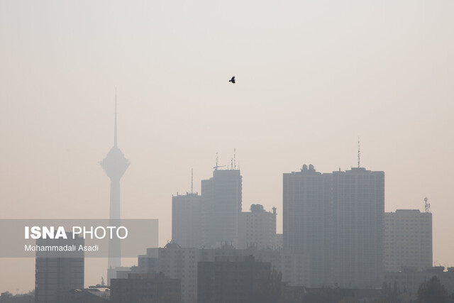 ثبت نهمین روز متوالی هوای آلوده در پایتخت 
