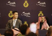 عکس | وزیر ورزش عربستان، رونالدو را کاپیتان کرد!