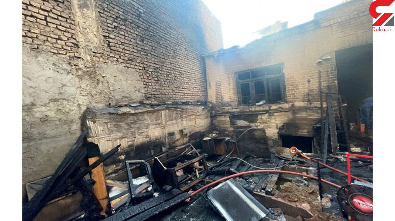 آتش سوزی مرگبار در خاوران / مرد تهرانی زنده زنده در آتش سوخت