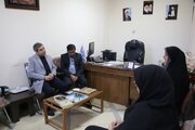 بازدید مدیرکل روابط عمومی قوه قضاییه از مدیریت رسانه و روابط عمومی دادگستری کرمان