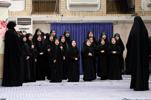 دیدار جمعی از بانوان منتخب کشور با رهبر انقلاب