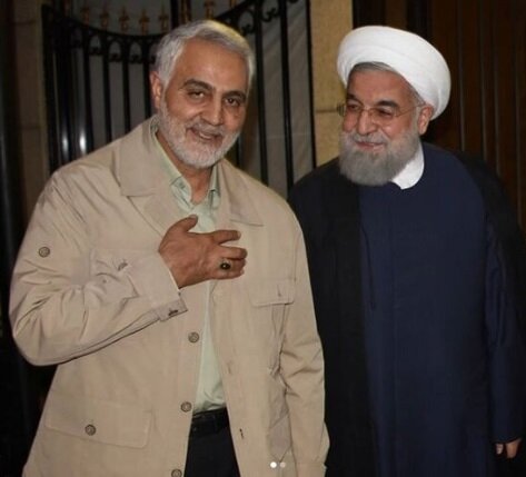 فرمانده هوا فضای سپاه: «حاج قاسم»، بخاطر صحبتهای ضدآمریکایی روحانی به او نوشت، دست شما را میبوسم / این اتفاق، به بعضی حزباللهیها، برخورد فرمانده هوا فضای سپاه: «حاج قاسم»، بخاطر صحبتهای ضدآمریکایی روحانی به او نوشت، دست شما را میبوسم / این اتفاق، به بعضی حزباللهیها، برخورد