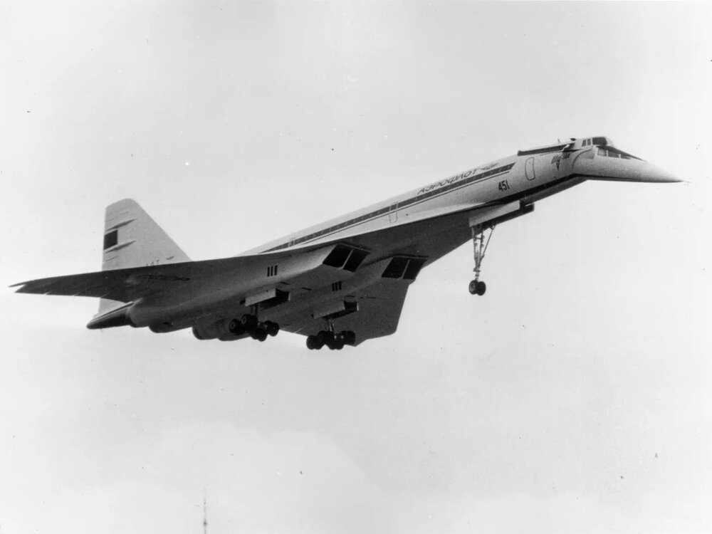 پایان غمانگیز شاهکار مهندسی روسها در ساخت هواپیمای سوپرسونیک / عکس