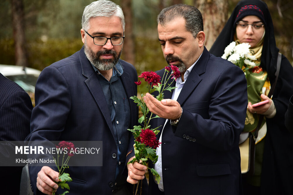 آیین ادای احترام به شهدای ارامنه اصفهان در سال نو میلادی