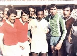 تصویری کمتر دیده شده از سفرِ پله به ایران