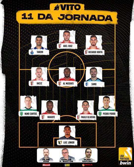 عکس | طارمی در تیم منتخب هفته پرتغال