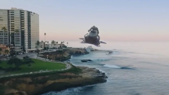 عکس | موتورسیکلتهای پرنده آسمان را تسخیر خواهند کرد!