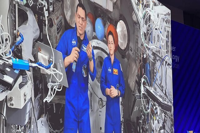 عکس | با کیفیتترین تماس تصویری از فضا محقق شد