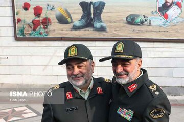 تصاویر | مدال‌های قابل توجه روی لباس سردار رادان