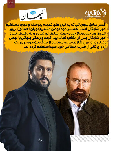 تصاویر | کیهان اینبار پلیس سریالها شد؛ اتهام ایجاد نفرت علیه نیروی انتظامی!