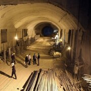 کشف یک کانال زیرزمینی در حفاری خط۳ قطار شهری مشهد