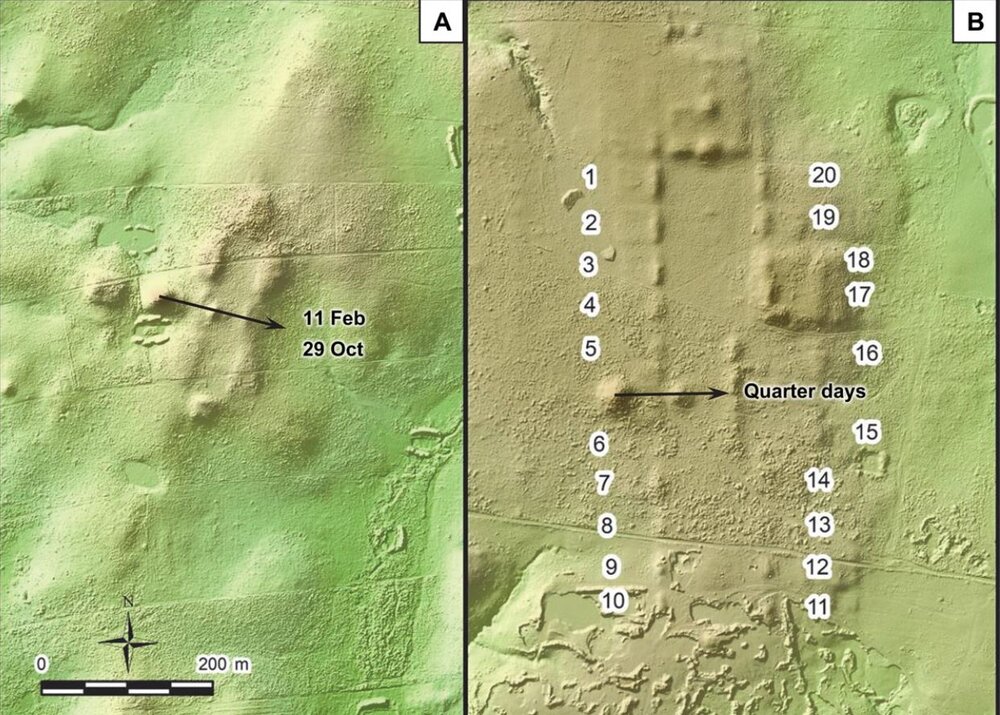 کشف سازههای باستانی عجیب در مکزیک / در این تقویم سال ۲۶۰ روز است / عکس
