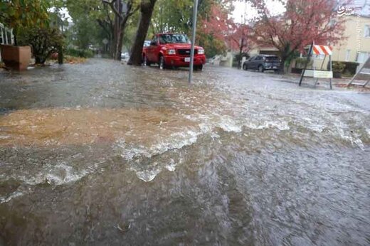 جاری شدن سیلاب در «هاتای» ترکیه