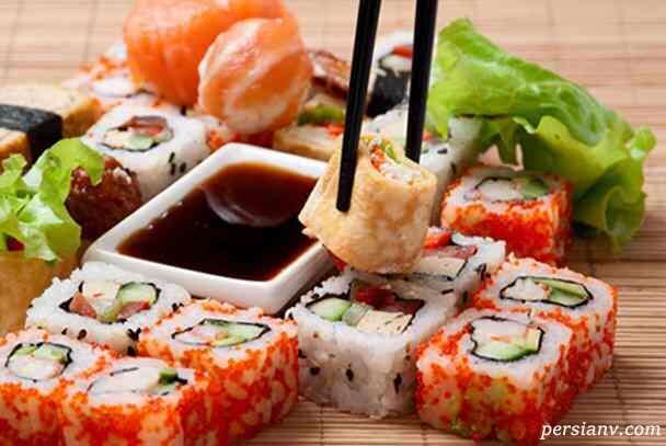 از هالیوود تا ژاپن؛ چرا آنجلینا عاشق «سوشی» است؟/ فواید تغذیه‌ای این غذای ژاپنی