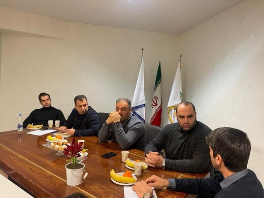 عکس | جلسه کمیته هماندیشی فدراسیون وزنهبرداری برگزار شد
