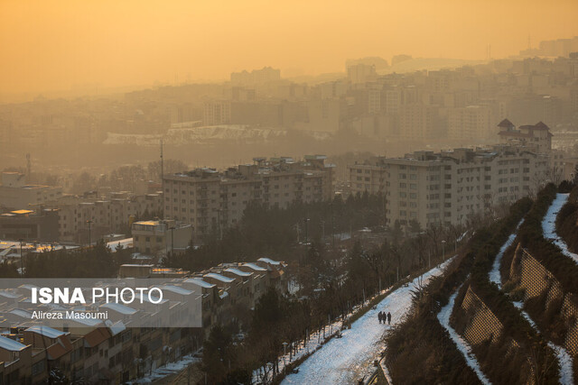 از برف تا آلودگی هوا؛ پیش‌بینی آب‌وهوای تهران برای روزهای آینده 